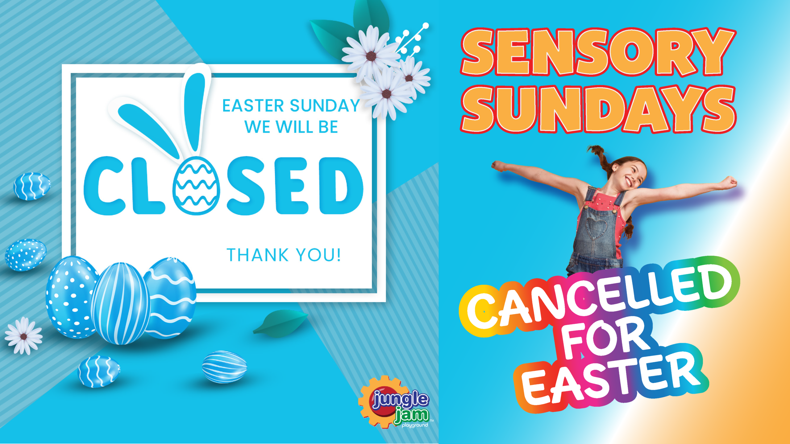 Closed Easter Sunday